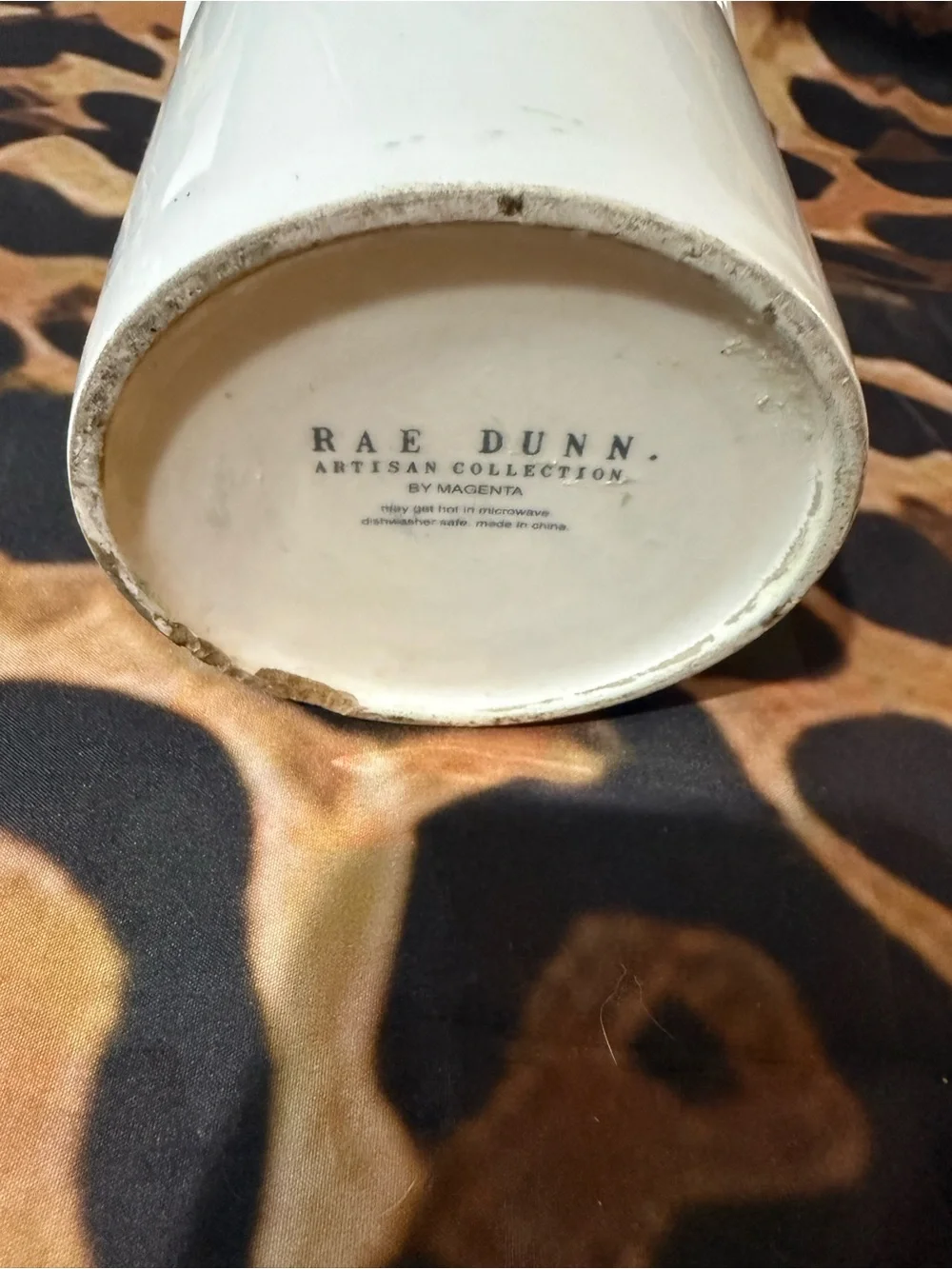 Ceramic Snack Jar in White - Rae Dunn